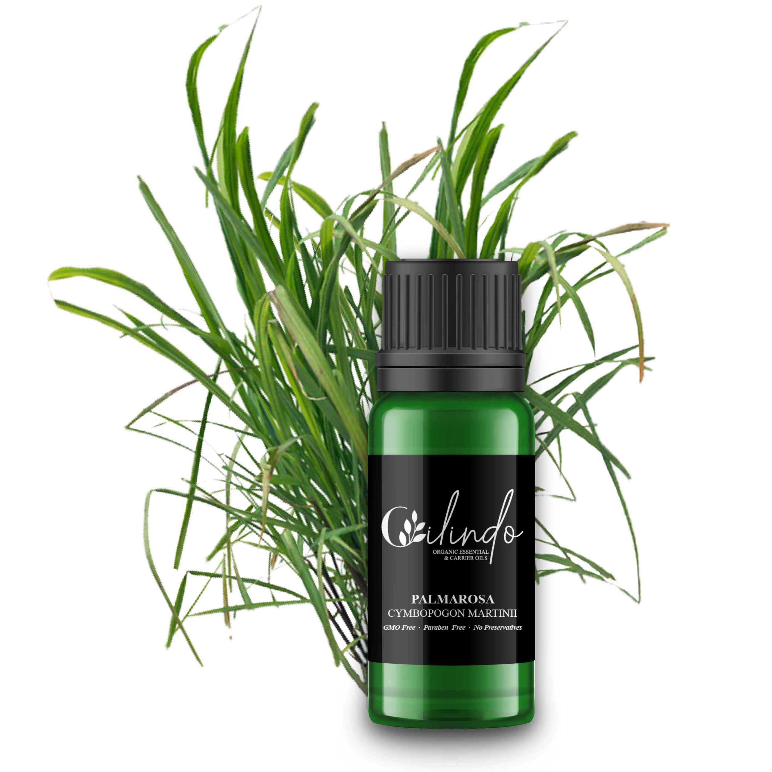 Palmarosa(Cymbopogon Martinii) Organic Essential Oil - 15ml (Including IVA)
